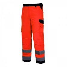 HLAČE VISOKE VIDLJIVOSTI PREMIUM ORANŽNE "M" LAHTI L4100502