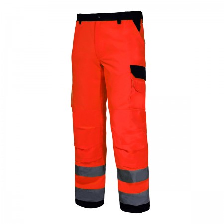 HLAČE VISOKE VIDLJIVOSTI PREMIUM ORANŽNE "XL" LAHTI L4100504