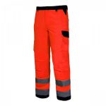HLAČE VISOKE VIDLJIVOSTI PREMIUM ORANŽNE "3XL" LAHTI L4100506