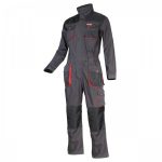 KOMBINEZON ZAŠČITNI TEMNO SIV - RDEČ S (48) LAHTI L4150348