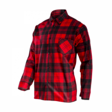 MAJICA S FLANNELOM RDEČA, 170G / M2, "M", CE LAHTI L4180902