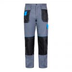 HLAČE SIVO-MODRE 100% BOMBAŽ 190G L(52) LAHTI L4050452