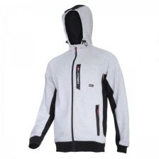 JOPCA S KAPUCO Z ZAPAHOM SIVO-ČRNA, 3XL LAHTI L4012606