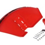 Zaščitni pokrov z nožem za bencinsko nitno kosilnico Iskra XY-BC415, tip I.