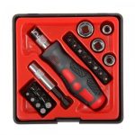 22 DELNI SET ORODJA Z NASTAVKI PROFIX 10022