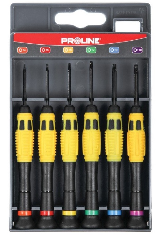 6 DELNI SET OKRAŠENIH IZVIJAČEV PROFIX 10226