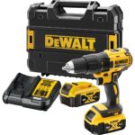 AKU XR VRTALNIK/VIJAČNIK 18 V 2x4 Ah 2 X 4  Ah, TSTAK KOVČEK, POLNILEC Dewalt DCD777M2T