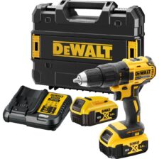 AKU XR VRTALNIK/VIJAČNIK 18 V 2x4 Ah 2 X 4  Ah, TSTAK KOVČEK, POLNILEC Dewalt DCD777M2T