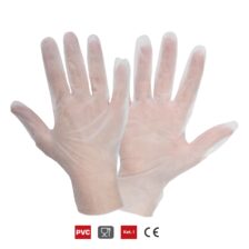 ZAŠČITNE VINILNE ROKAVICE 7 ( S ), 100 KOS LAHTIBARVA BELA PROFIX L240607B