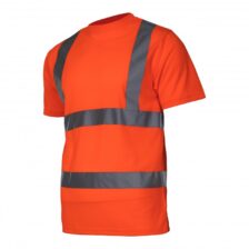 MAJICA VISOKE VIDLJIVOSTI ORANŽNA "S" LAHTI L4020701