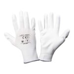 ROKAVICE ZAŠČITNE S POLIURETANOM BELA "7" PROFIX L230107W