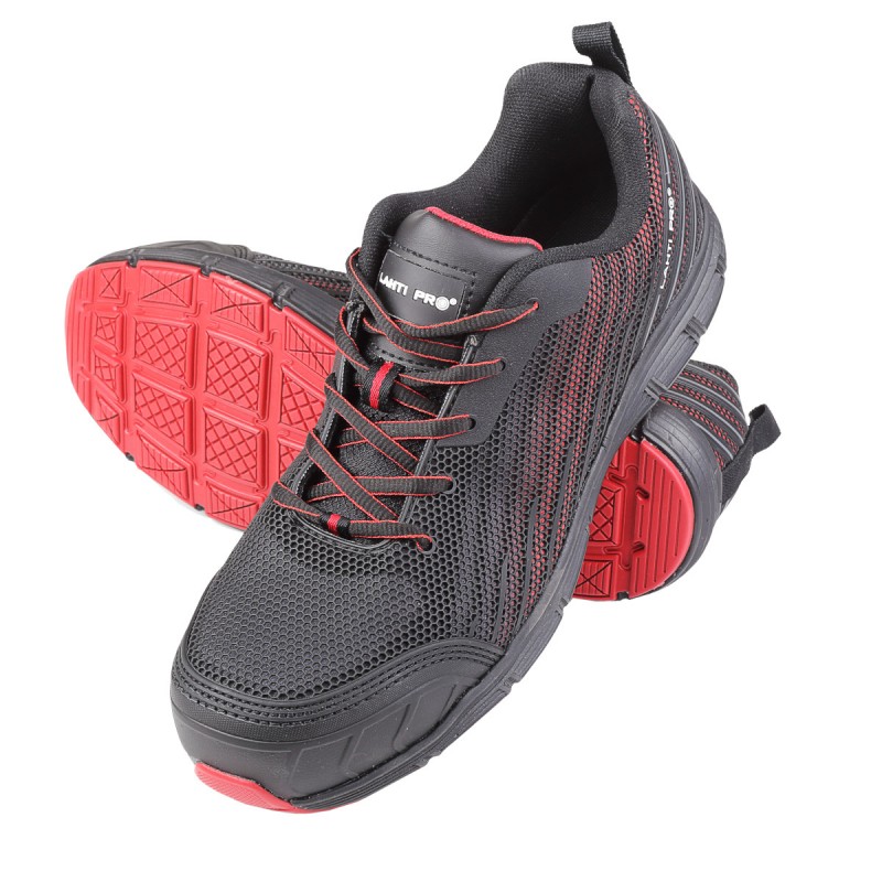 ČEVLJI KPU/MESH ČRNO-RDEČ S1 SRC 40 PROFIX L3041740