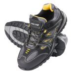 ČEVLJI NUBUCK/MREŽA ČRNO-RUMENI S1P SRA 44 PROFIX L3040344