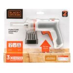 AKU VIJAČNIK 3,6 V 1,5 Ah + DODATKI  Black & Decker BCRTA01