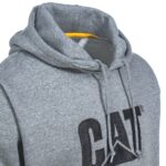 MOŠKI PULOVER S KAPUCO TEMNO SIV 2XL CAT CAT W10646 SIV 2XL