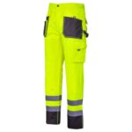 HLAČE VISOKO VIDNE -  ČRNO-RUMENE "XL", CE, LAHTI LAHTI L4052504