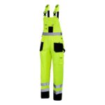 HLAČE Z NARAMN. ODSEVNE ČRNO-RUMENE 3XL,CE LAHTI LAHTI L4061406