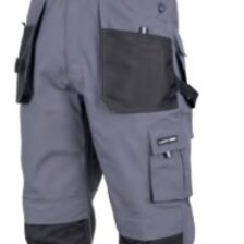 HLAČE SIVO-ČRNE, "3XL (60)", CE, LAHTI PROFIX L4061660