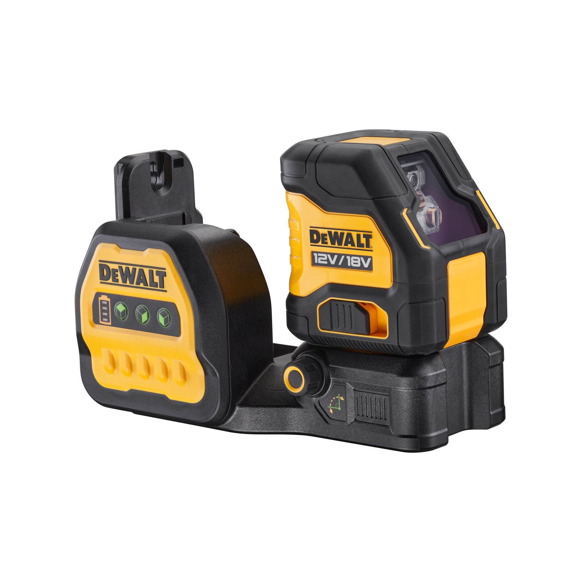 KRIŽNO LINIJSKI LASER ROTACI. 18V ZELEN BREZ BATE.VKLJUČUJE: TSTAK + STENSKI NOSILEC Dewalt DCE088NG18 - slika 2
