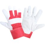 ROKAVICE ZAŠČITNE ZIMSKE BELO-RDEČE  10 PROFIX L251510K