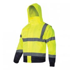 JAKNA PODLOŽENA VIDNA Z ODST. ROKAVI RUMENA 3XL LAHTI L4092506