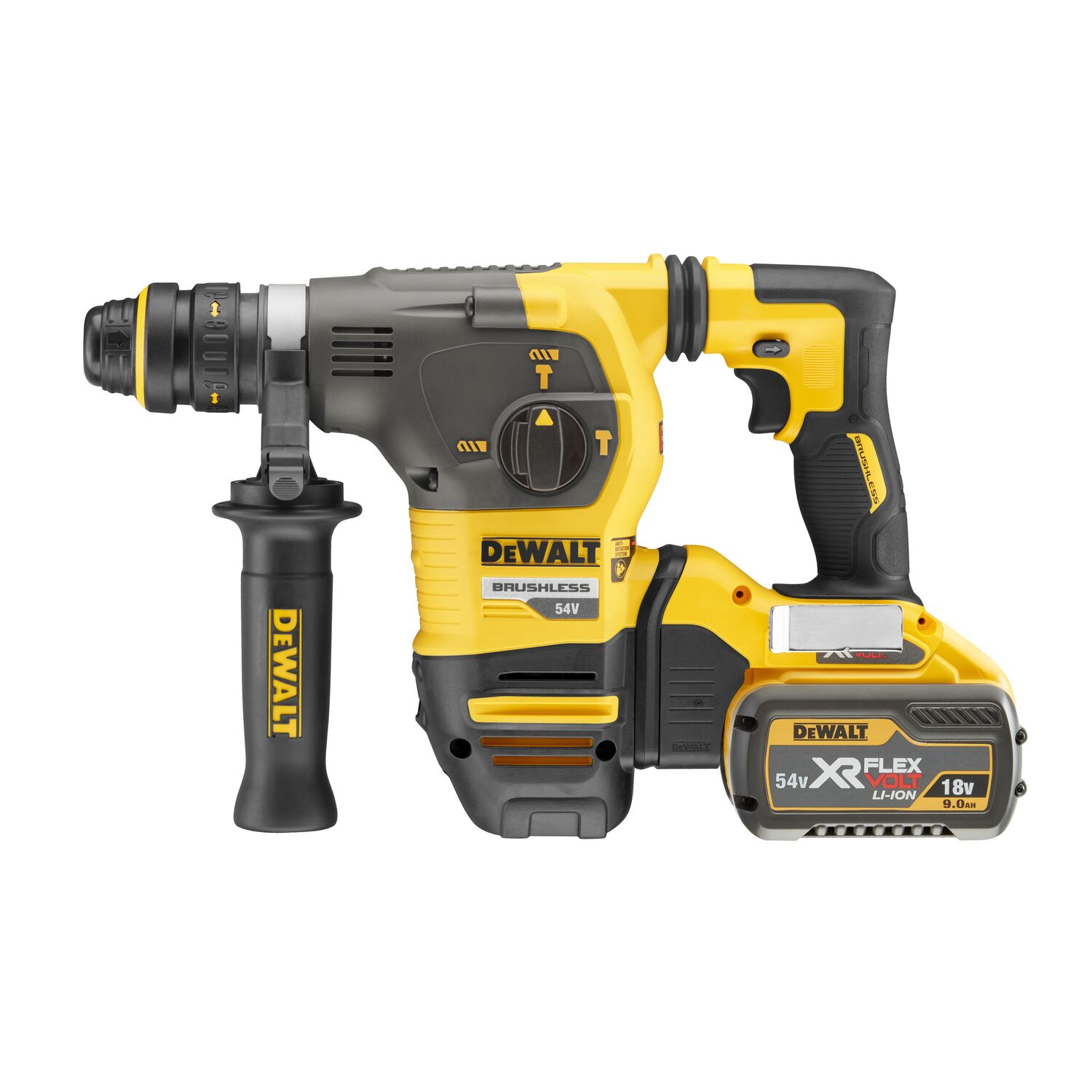 AKU KOMBINIRANO UDARNO KLADIVO 18/54 V2X 9Ah BATERIJA, V TSTAK KOVČKU Dewalt DCH334X2