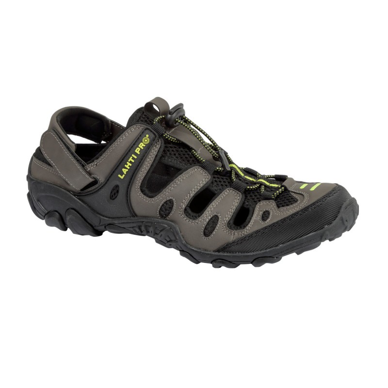 SANDALI KAKI-ČRNI-ZELENI "40" PROFIX L3060740