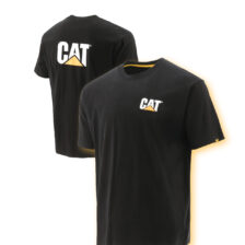 MOŠKA MAJICA S KRATKIMI ROKAV ČRNA 2XL CAT CAT W05324 ČRNA 2XL