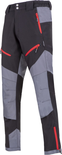 HLAČE SOFTSHELL ČRNO - SIVE "2XL" LAHTI L4052405
