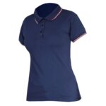 POLO MAJICA ŽENSKA MORNARSKO MODRA "L", 190 G LAHTI L4031603