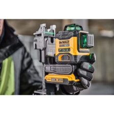 VEČLINIJSKI LASER 18V, ZELEN 1 x 2.0 Ah Li-ion3X360 ​​° PROJEKTOR, VKLJ:  TSTAK + STENSKI NOS Dewalt DCLE34031D1