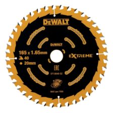 LIST KROŽNE ŽAGE 165x20x40T EXT Cordless SWBLD Dewalt DT10640
