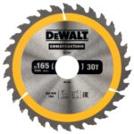 LIST KROŽNE ŽAGE ZA LES 30 ZOB 165x30mm Dewalt DT1937