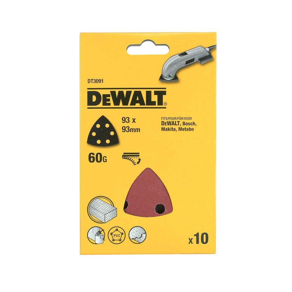 BRUSNI PAPIR 60G PACK 10 Dewalt DT3091