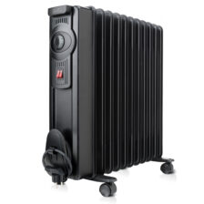 ELEKTRIČNI OLJNI RADIATOR 1500W, NASTAV.TERMOSTAT43.5 x 23 x 54 CM Black&Decker BXRA1500E