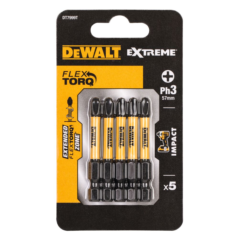 VIJAČNI NASTAVEK PH3 50MM IR 5KOM Dewalt DT7999T