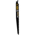 REZILA ZA SABLJASTO ŽAGO 152MM 6 TPI FLEXVOLTZA LES (5KOS) FLEXVOLT Dewalt DT99554