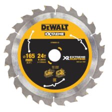 LIST ZA POTOPNO ŽAGO 165MMX20MM 24T FLEXVOLT Dewalt DT99560