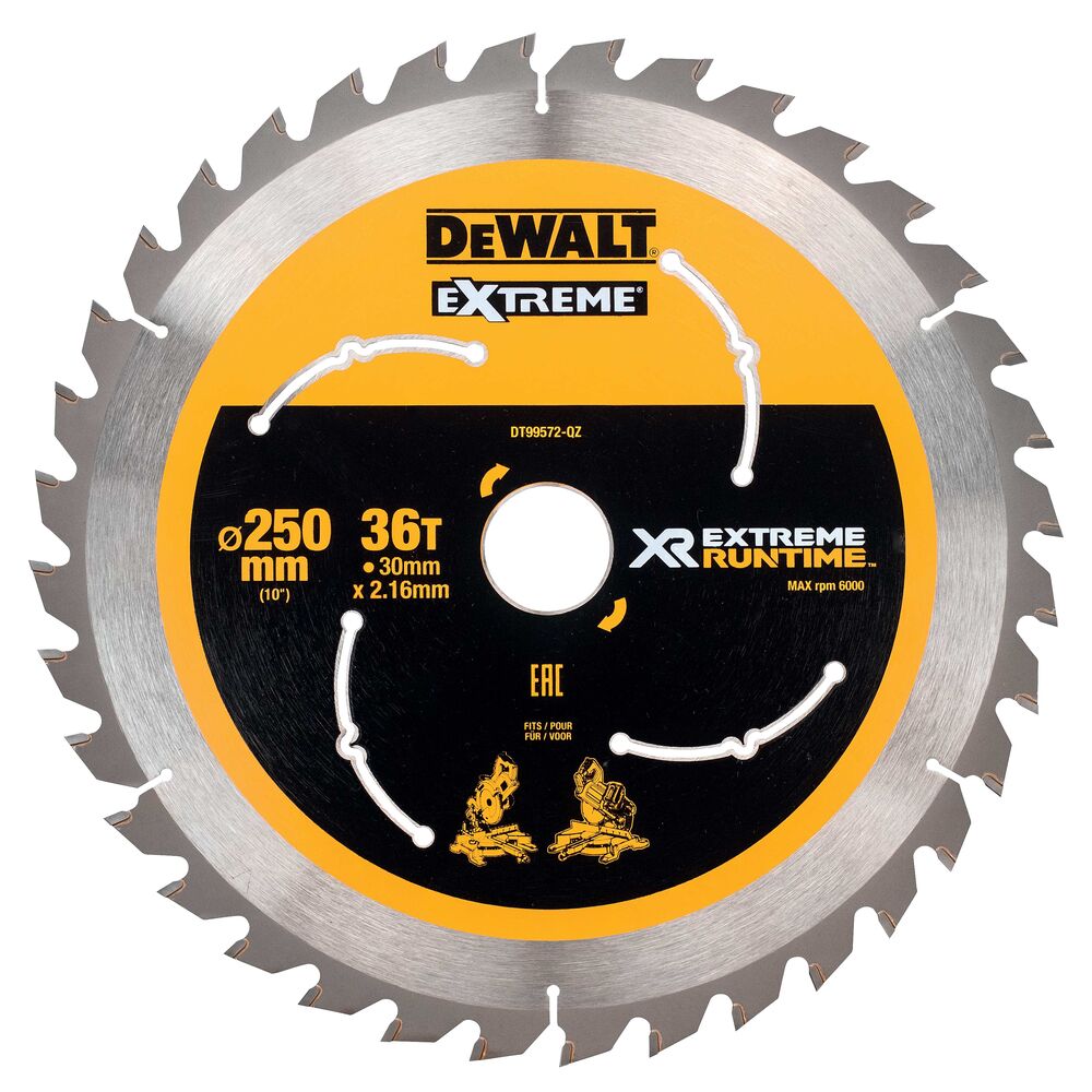 LIST ZA POTEZNO ŽAGO 250MMX30MM 36T FLEXVOLT Dewalt DT99572