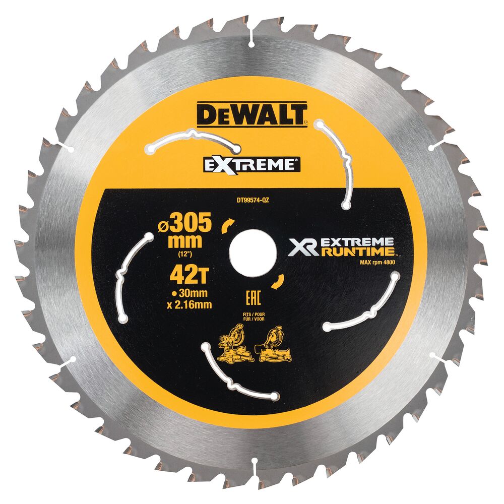LIST ZA POTEZNO ŽAGO 305MMX30MM 42T FV Dewalt DT99574