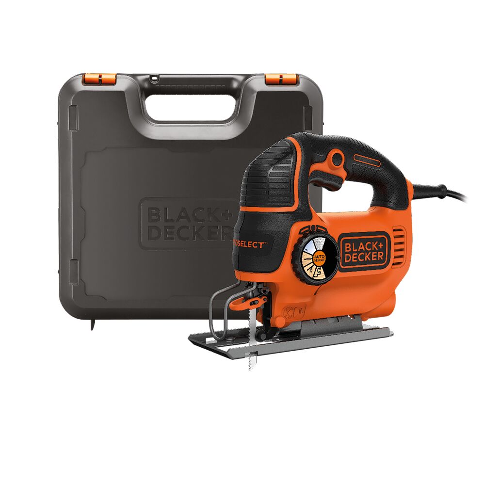 VBODNA ŽAGA Autoselect 550 WV KOVČKU Black&Decker KS801SEK