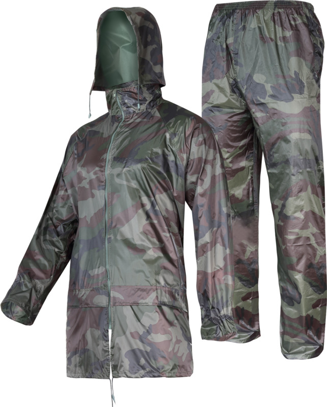 KOMPLET DEŽNI CAMO (JAKNA+HLAČE) 2XL LAHTI L4140805