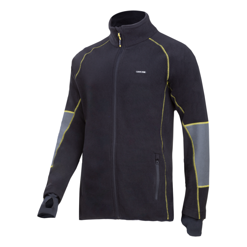 MOŠKA JAKNA IZ FLISA ČRNA 3XL LAHTI L4015006