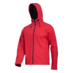 SOFTSHELL JAKNA Z KAPUCO RDEČA 2XL LAHTI L4094105