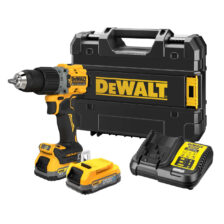 AKU UDARNI VRTALNIK 18V XR BRUSHLESS 2X PWS + TSTAK Dewalt DCD805E2T