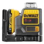 SAMOIZRAVNALNI 2 TOČKOVNI LASER 360° xr 10,8vrdeč Dewalt DCE0811D1R