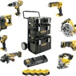 AKU 8-DELNI SET ORODJA 18V XR 4x5.0Ah VOZIČEK Dewalt DCK854P4