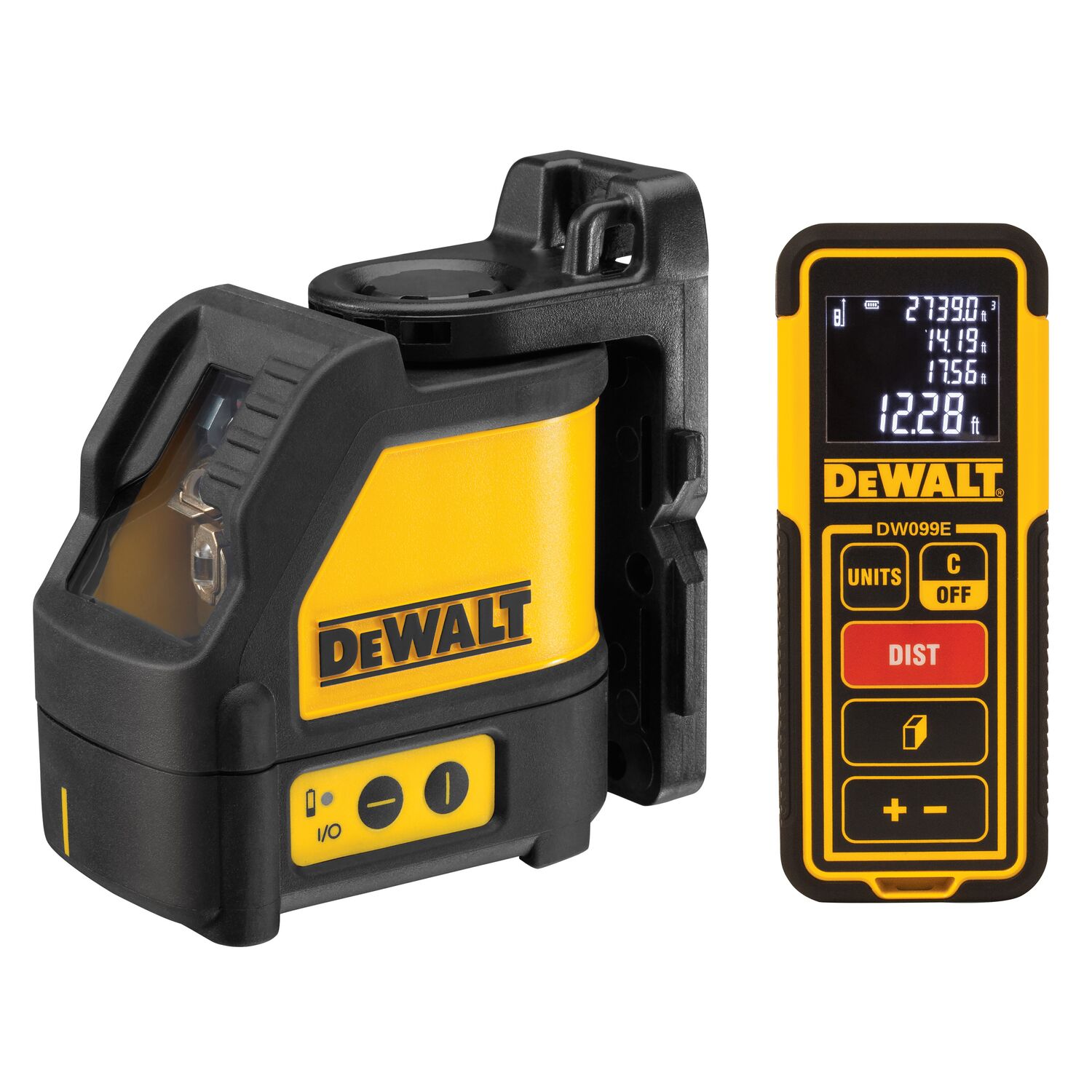 KRIŽNO LINIJSKI LASER RDEČI DW088 IN DW099E KITVKLJUČUJE TSTAK + NOSILEC Dewalt DW0889