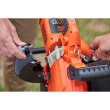 AKU PUHALNIK AKSIALNI ZA LISTJE 3 V 1, 36 V BARE270 km/h HITROST PIHANJA Black&Decker BCBLV36B