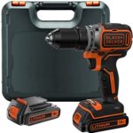 AKU VRTALNIK/VIJAČNIK 18 V SET+1X1,5Ah+POLN.+5-DEL.SET SVEDROV+KOVČEK Black&Decker BDODC18K1A